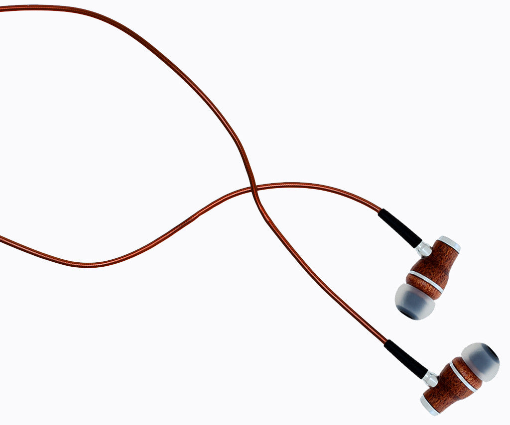 NRG 2.0 In-Ear Wood Headphones