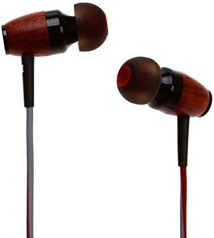 Symphonized DRM Premium Genuine Wood in-Ear Noise-isolating Headphones with Mic