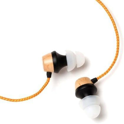 Symphonized ALN Premium Genuine Wood in-Ear Noise-isolating Headphones, Earbuds, Earphones with Mic