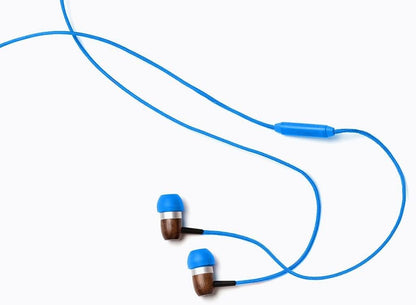 Symphonized GLXY Premium Genuine Wood in-Ear Noise-isolating Headphones with Mic and Nylon Cable