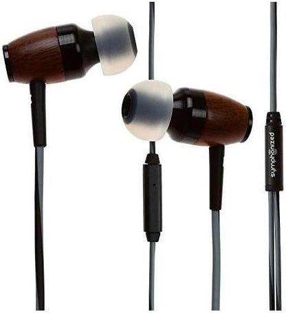 Symphonized DRM Premium Genuine Wood in-Ear Noise-isolating Headphones with Mic