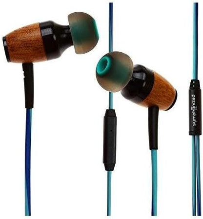 Symphonized DRM Premium Genuine Wood in-Ear Noise-isolating Headphones with Mic