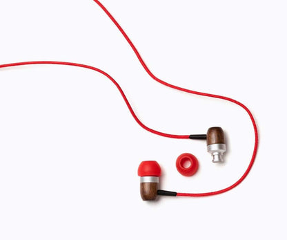 Symphonized GLXY Premium Genuine Wood in-Ear Noise-isolating Headphones with Mic and Nylon Cable