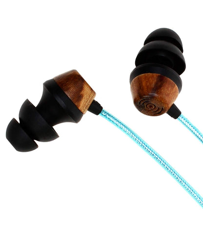 Symphonized ALN 2.0 Premium Genuine Wood In-ear Noise-isolating Headphones|Earbuds|Earphones with Innovative Shield Technology Cable and Mic