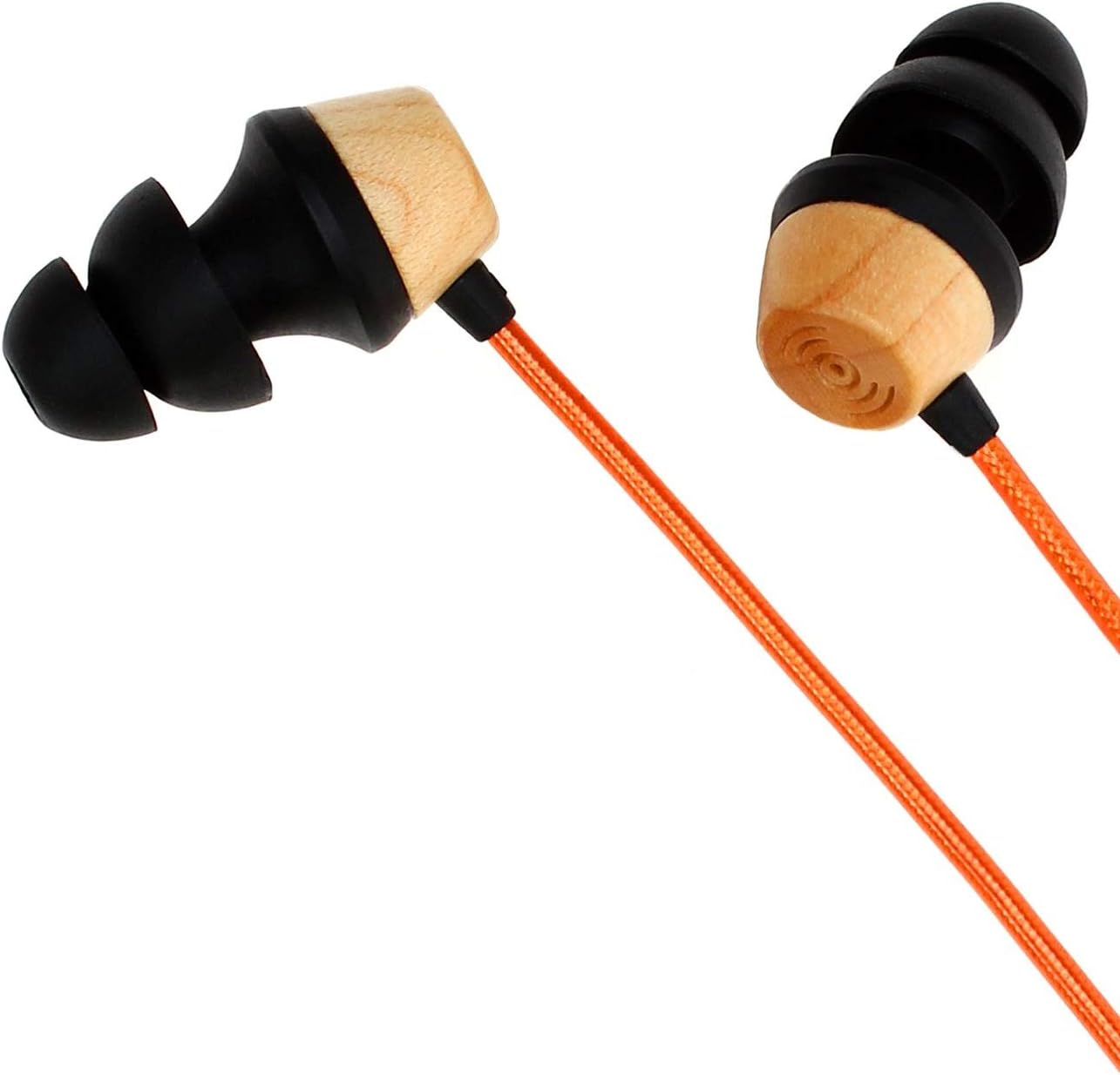 Symphonized ALN 2.0 Premium Genuine Wood In-ear Noise-isolating Headphones|Earbuds|Earphones with Innovative Shield Technology Cable and Mic