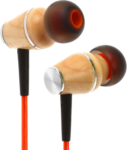 Symphonized XTC 2.0 Premium Genuine Wood In-ear Noise-isolating Headphones|Earbuds|Earphones with Innovative Shield Technology Cable and Mic
