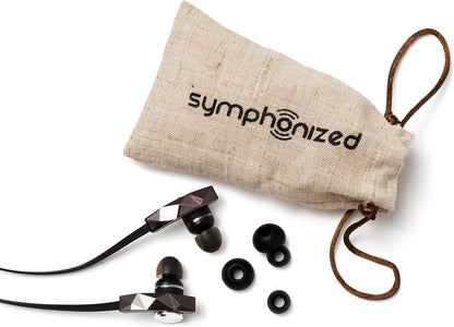 Symphonized PRO Premium in-Ear Noise-isolating Earphones, Earbuds, Headphones with Flat Cable and Microphone