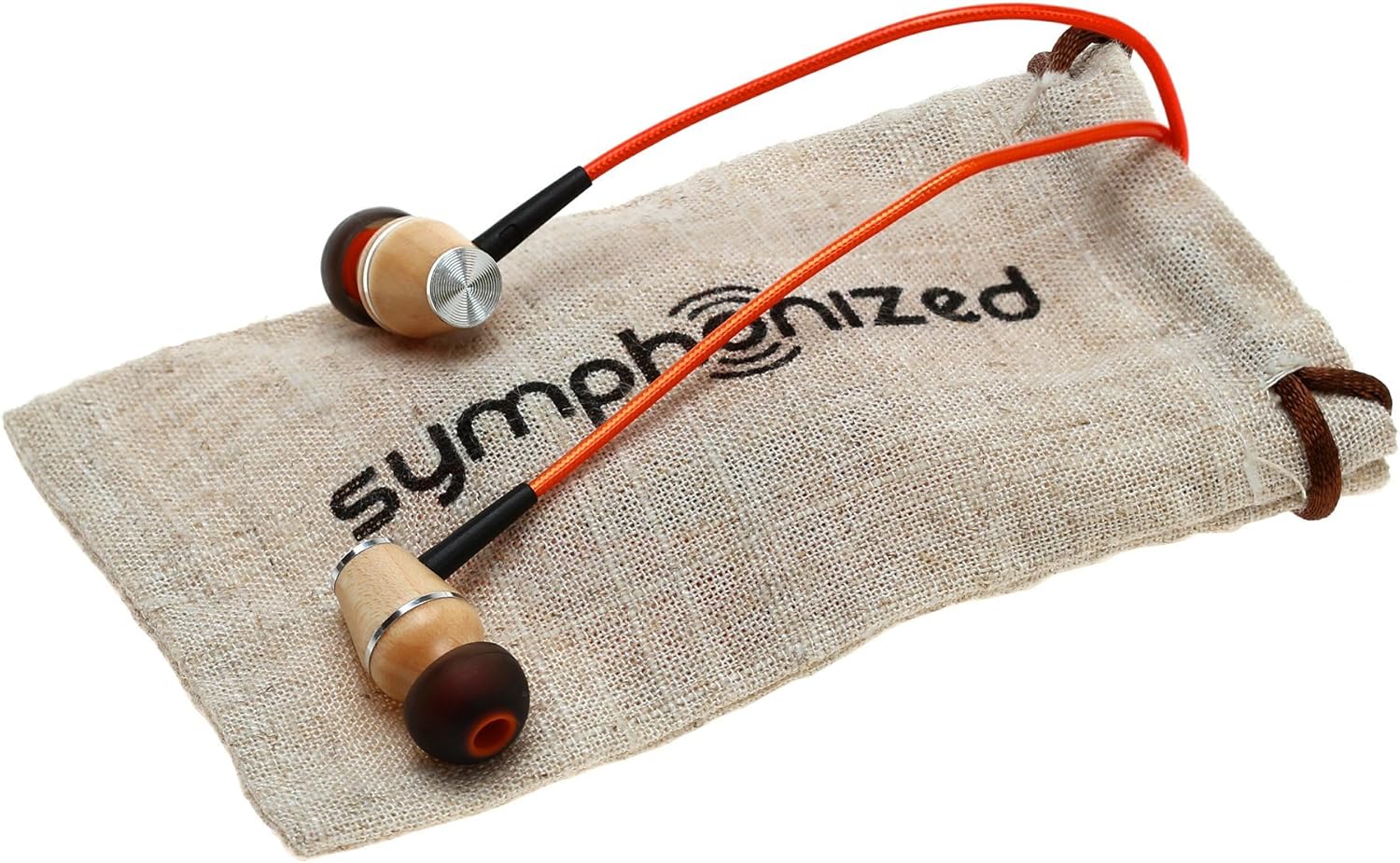 Symphonized XTC 2.0 Premium Genuine Wood In-ear Noise-isolating Headphones|Earbuds|Earphones with Innovative Shield Technology Cable and Mic