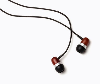 GLXY In-Ear Wood Headphones - Cherry