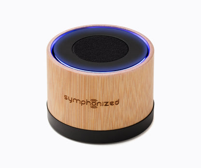 Symphonized NXT Premium Genuine One Piece Solid Hand Carved Bamboo Wood Bluetooth Portable Speaker. Compatible with All Bluetooth iOS Devices, All Android Devices and Mp3 Players