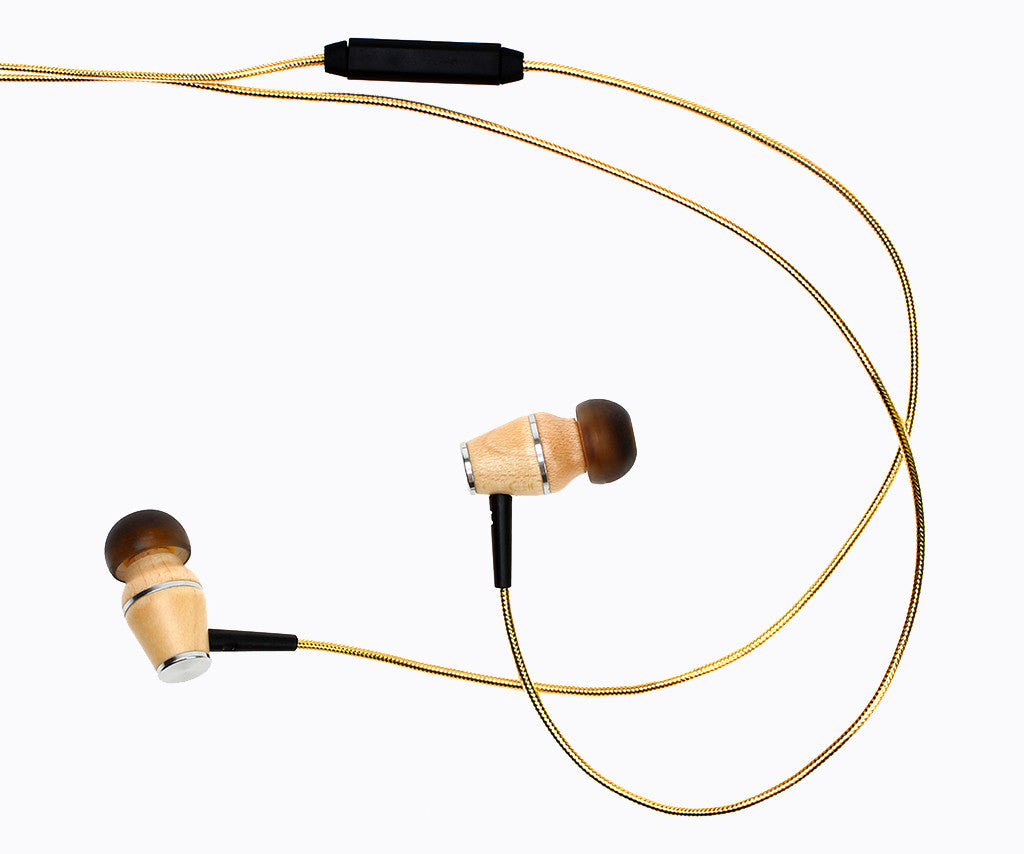 XTC 2.0 In-Ear Wood Headphones - Tropical Sun