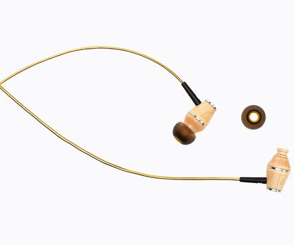 XTC 2.0 In-Ear Wood Headphones - Tropical Sun