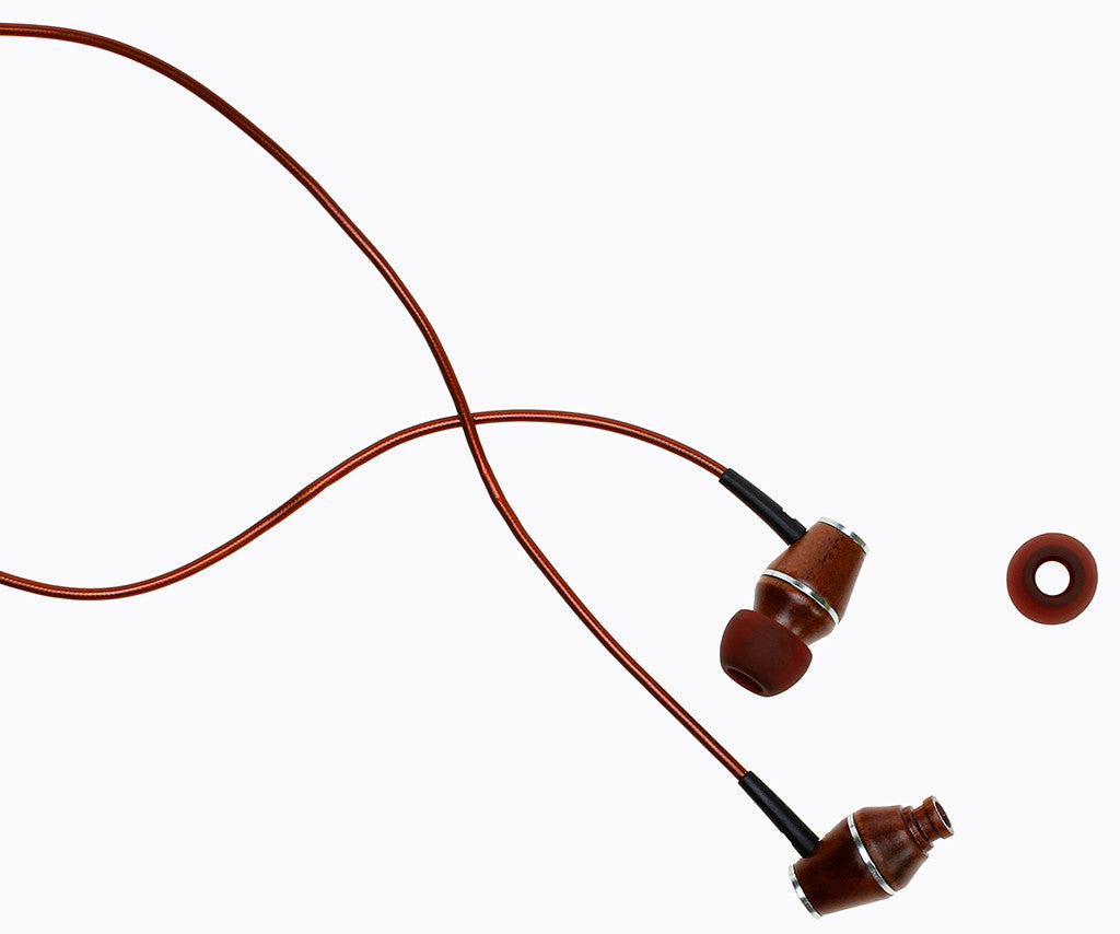 XTC 2.0 In-Ear Wood Headphones - Bronze