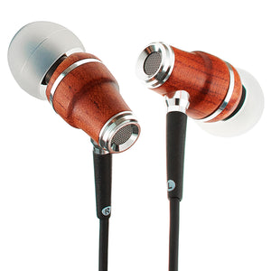 NRG X In-Ear Wood Headphones