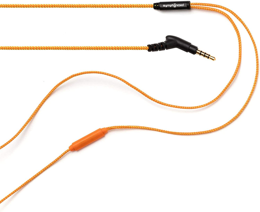 XTC In-Ear Wood Headphones - Orange